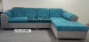 L shape sofa set